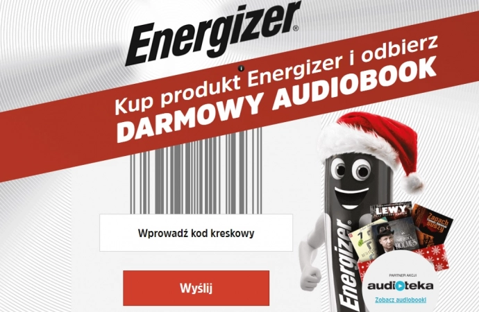 Darmowe audiobooki od Energizer
